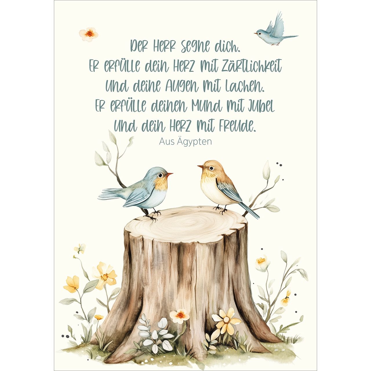 Postkarten: Der Herr segne dich, 4 Stück