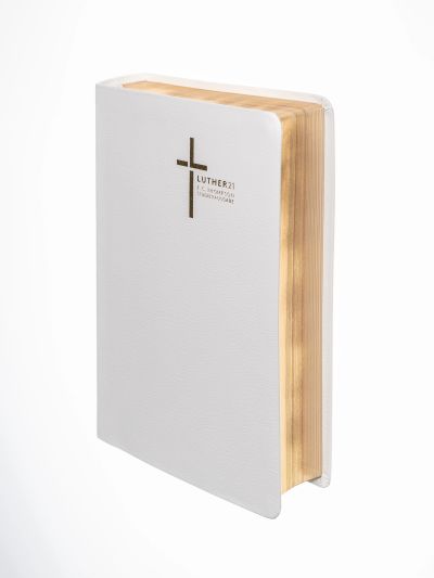 Luther21 - F.C.Thompson - Standardausgabe Lederfaserstoff weiss