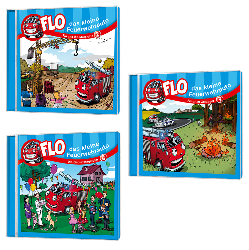 Flo - das kleine Feuerwehrauto - CD-Set 9