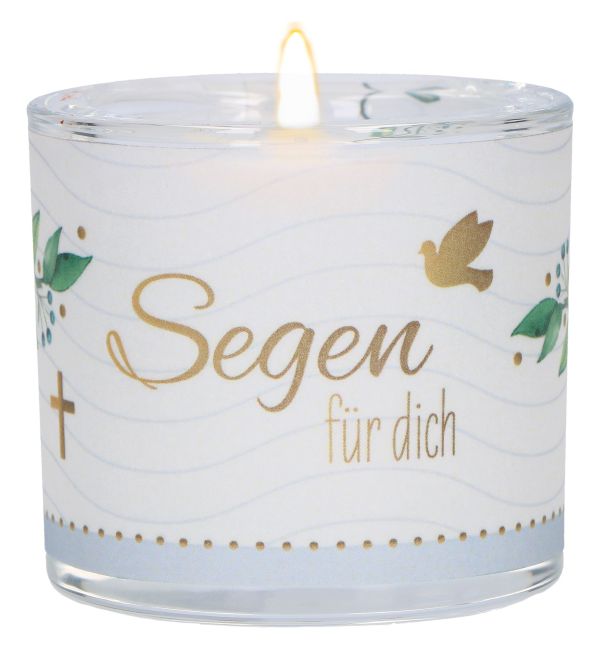 Windlicht LichtMomente "Segen für dich-Taufe"