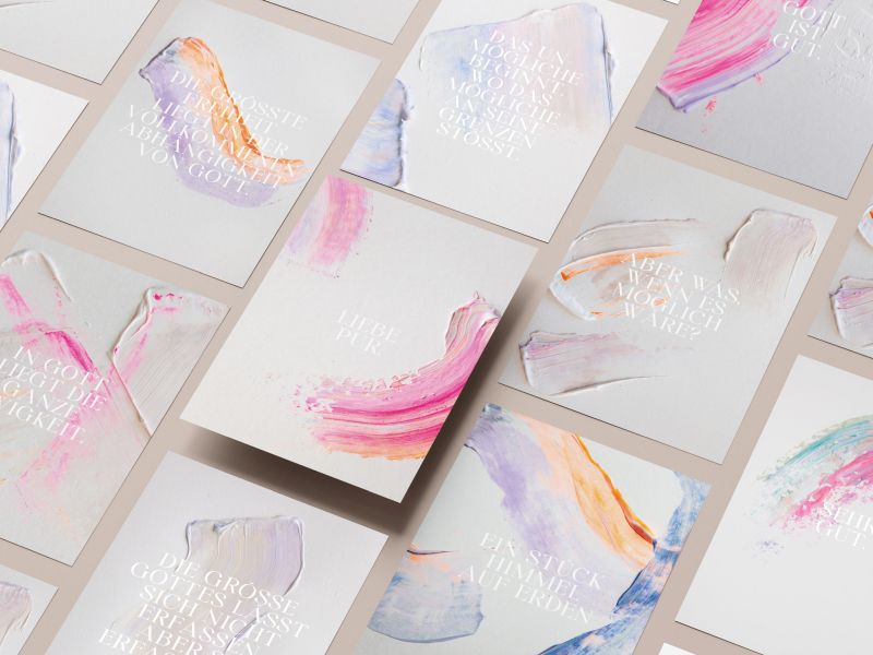 Postkarten-Set "Alles neu"