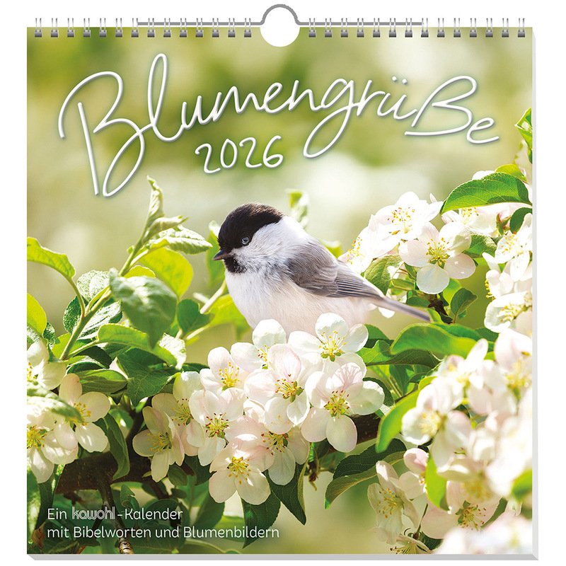 Blumengrüße 2026 - Wandkalender