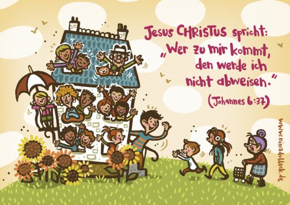 Jahreslosung 2026 - Postkarten 10 Stück