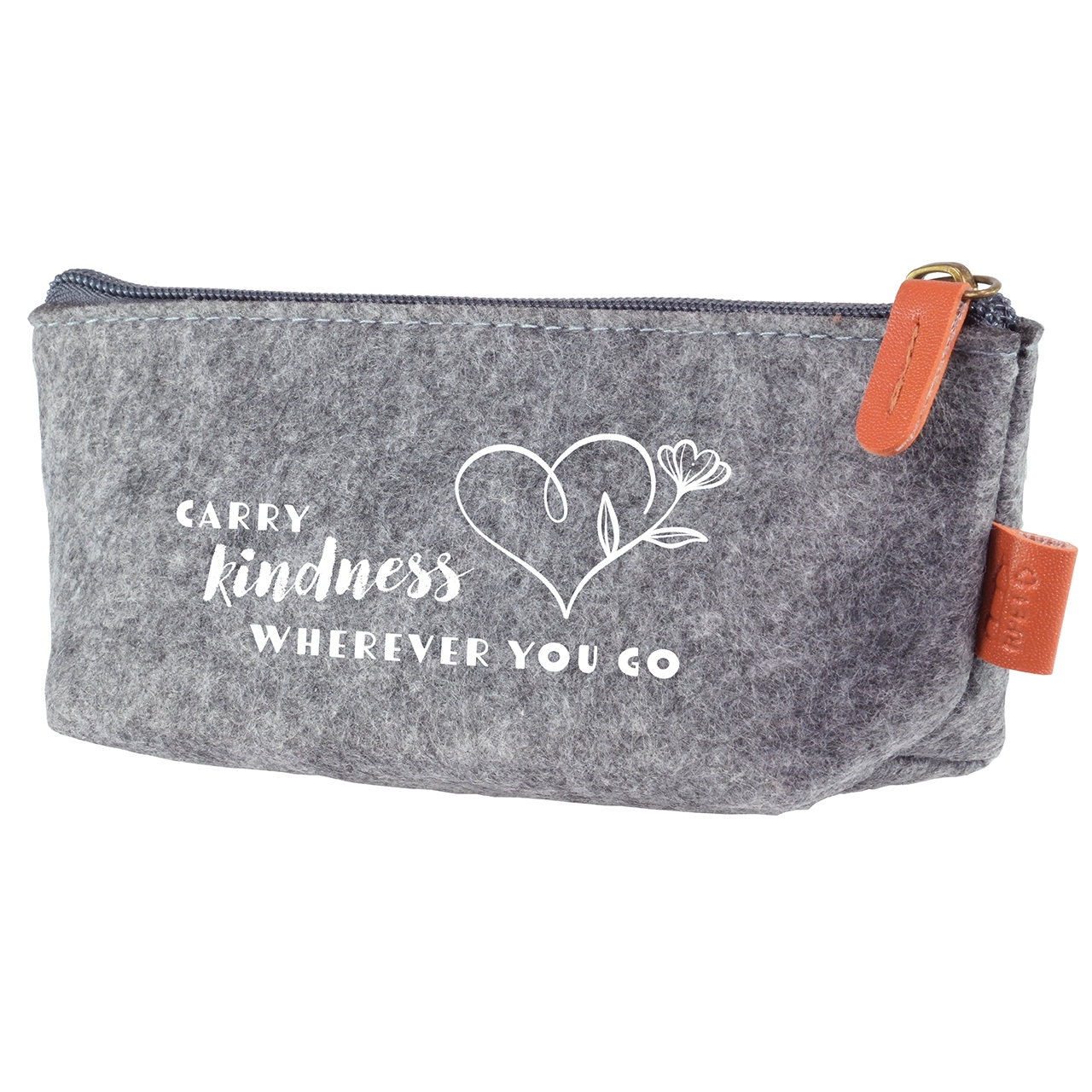 Filz-Etui "carry kindness wherever you go"