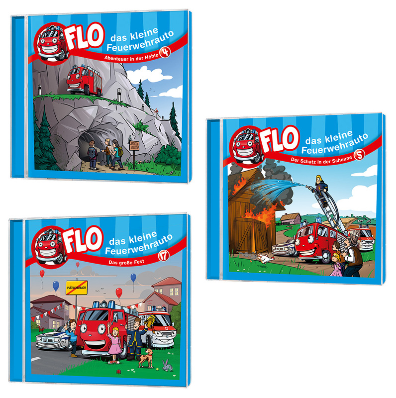 Flo - das kleine Feuerwehrauto - CD-Set 10