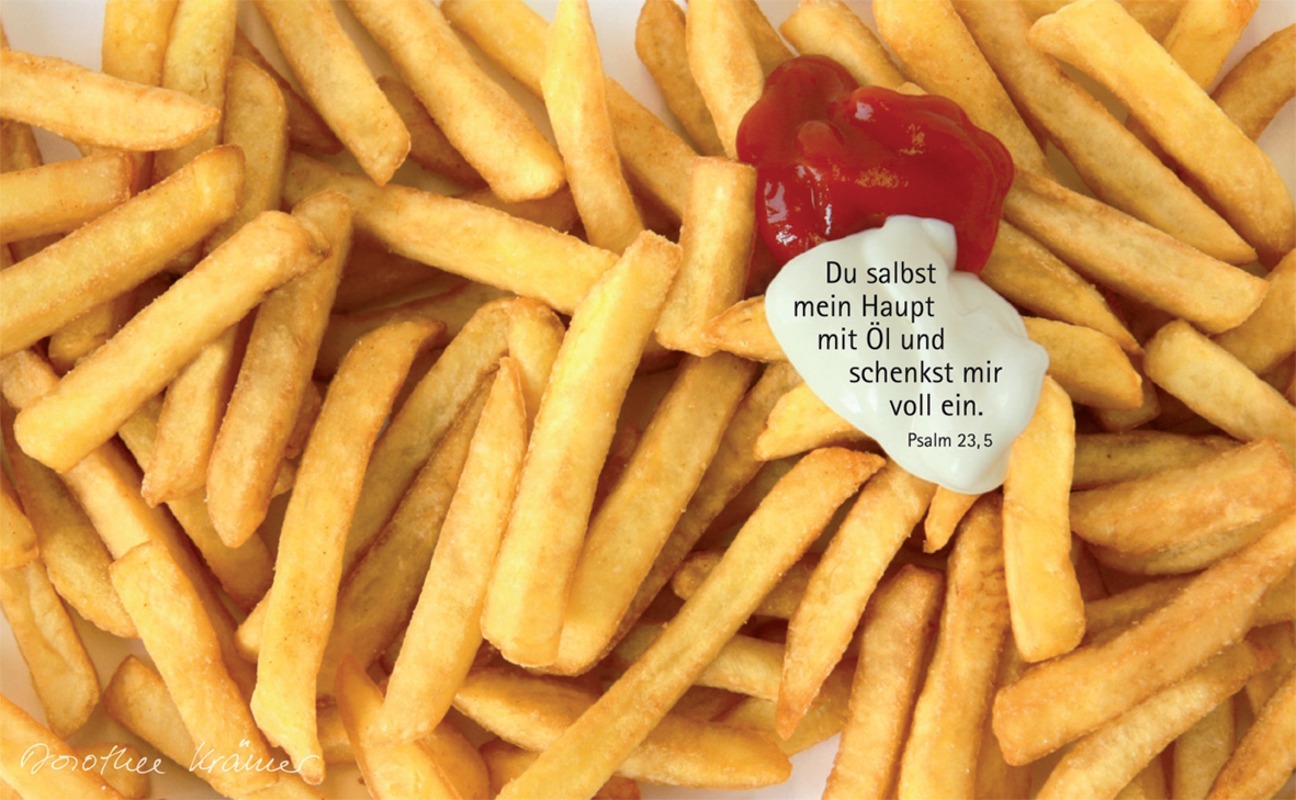 Frühstücksbrettchen Pommes