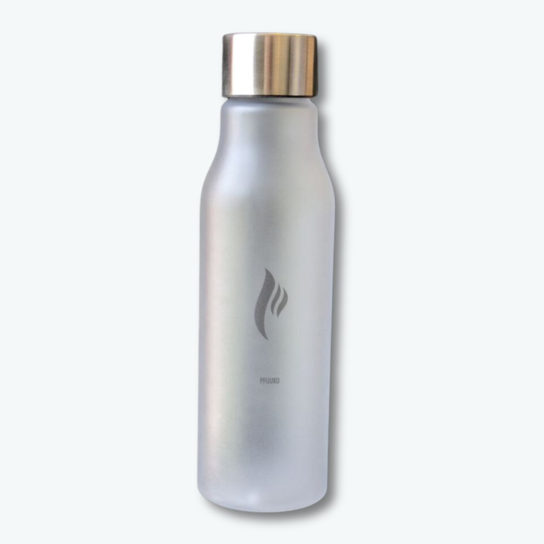 Pfijuko Trinkflasche (transparent matt)