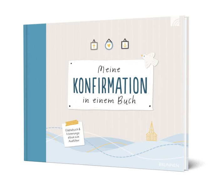 Meine Konfirmation in einem Buch