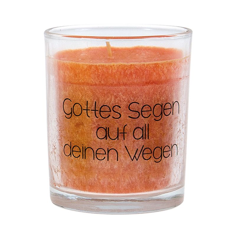 Duftkerzenglas "Orange"