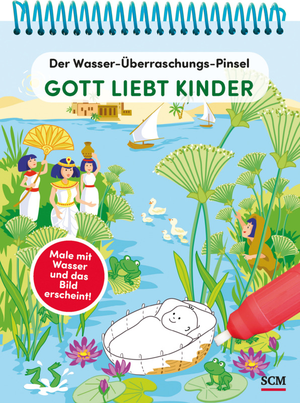 Der Wasser-Überraschungs-Pinsel - Gott liebt Kinder