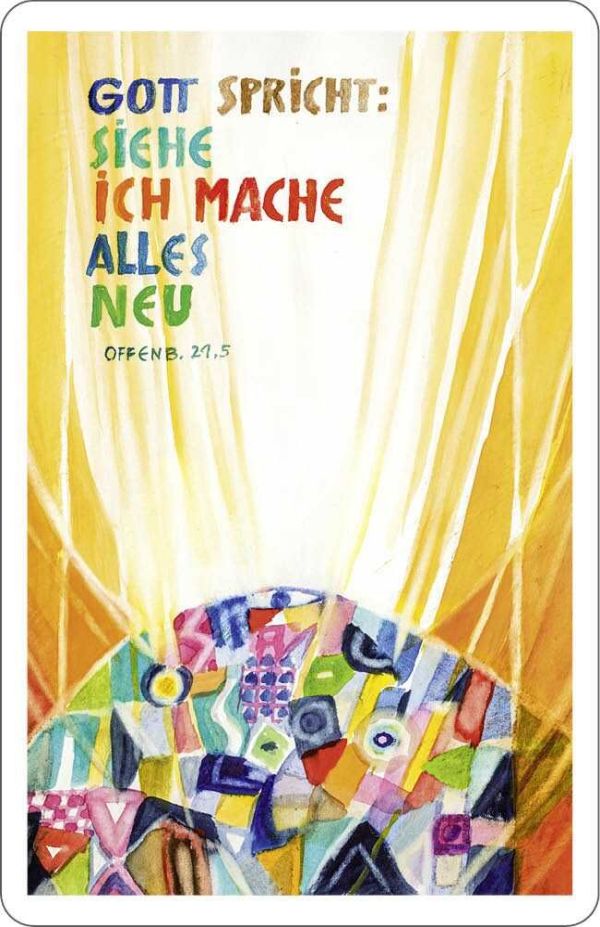 Jahreslosung 2026 - Kalender im Scheckkartenformat 10er Set