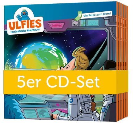 Die Reise zum Mond (5er-Set)