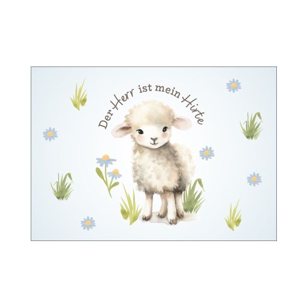 Postkarte "Schäfchen"