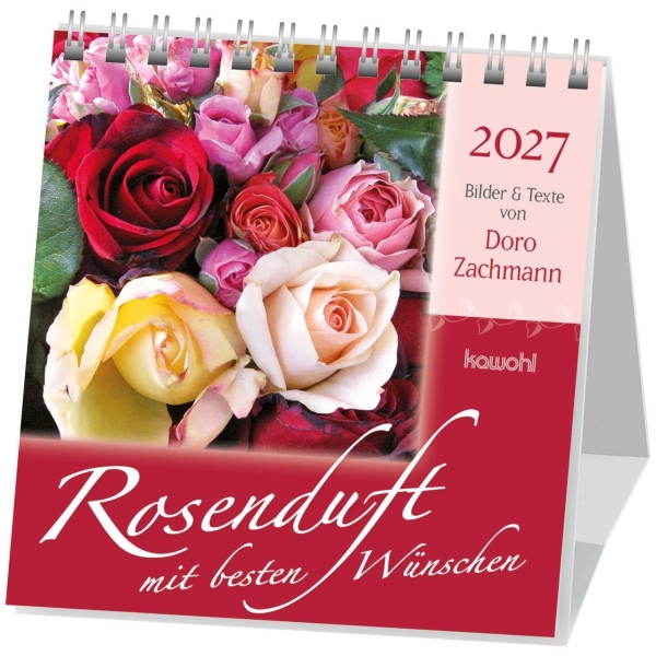 Rosenduft mit besten Wünschen 2027 - Aufstellkalender